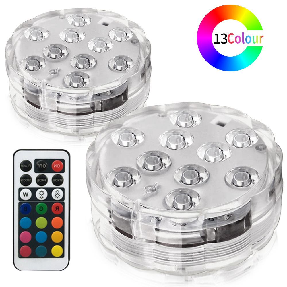 Aquarium Fish Rainbow - Lampe de plongée 13 LED, lampe