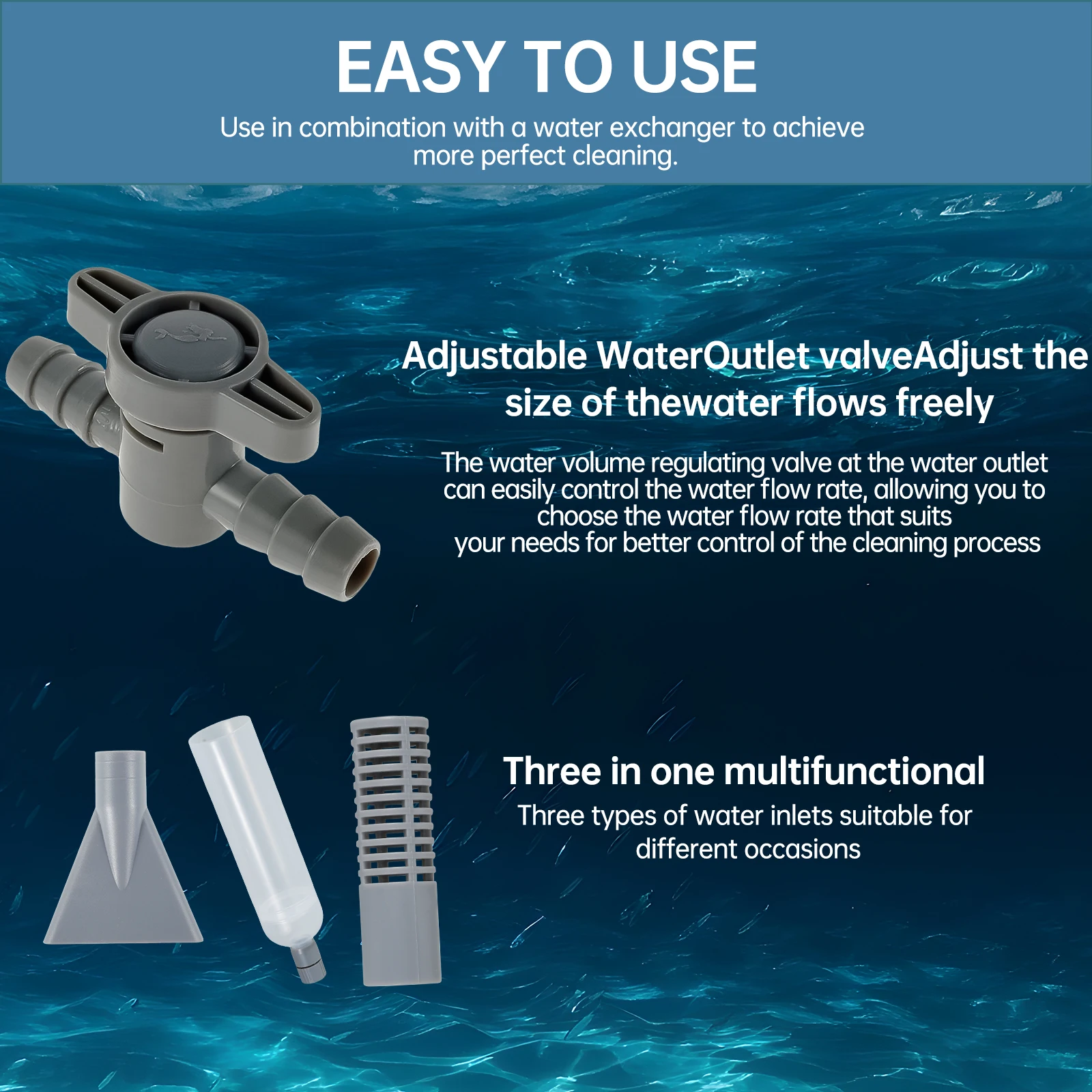 Aspirateur de bain à remous 10 - Aquarium Fish Real avis et prix
