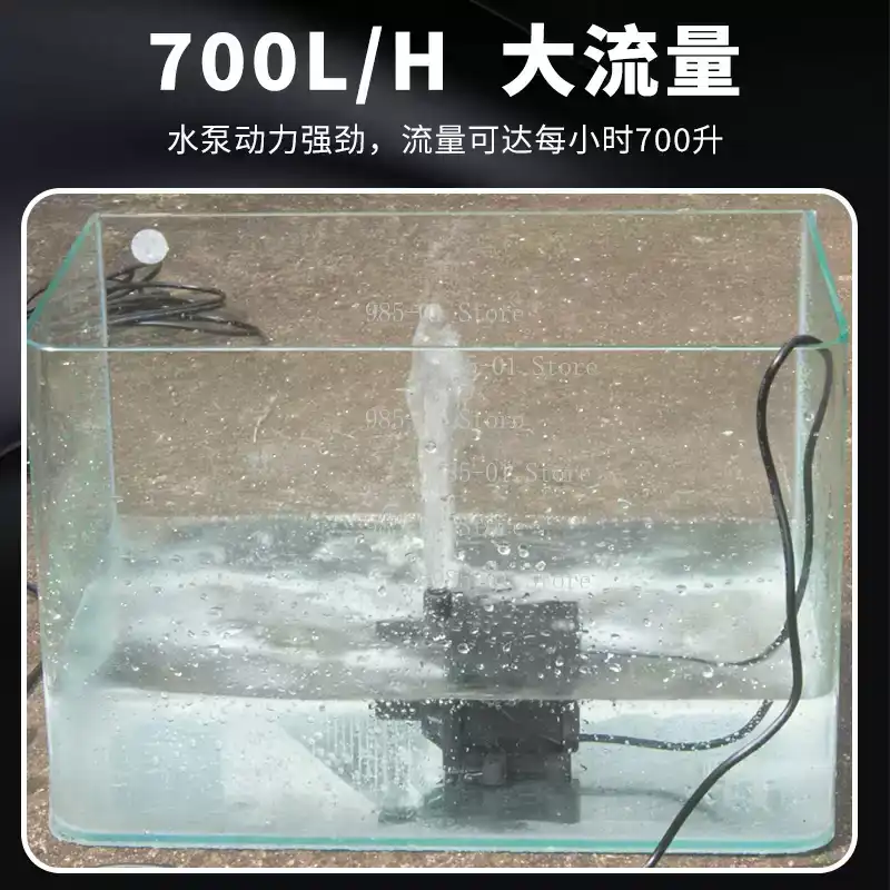 Pompe à eau solaire 20W, filtr - Aquarium Fish Care avis et prix